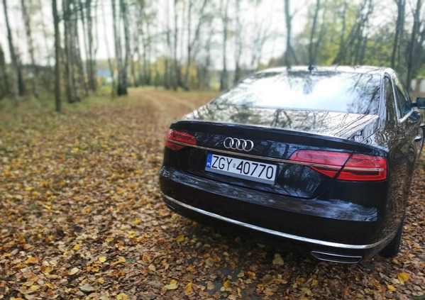 Audi A8 cena 99000 przebieg: 352000, rok produkcji 2014 z Gryfice małe 667